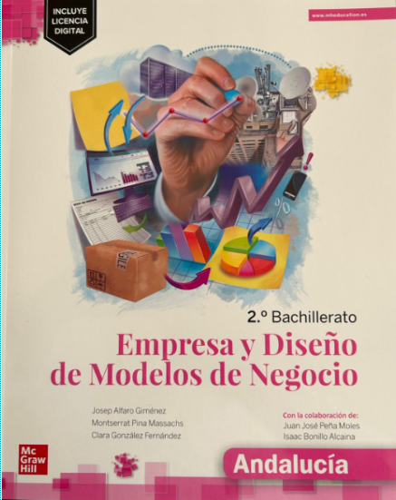 Libro de 2º de bachillerato con McGraw-Hill